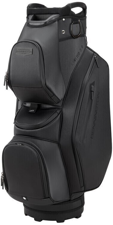 Cart Bag Bennington Limited FO 14 Water Resistant Black Cart Bag