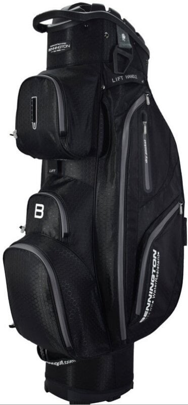 Cart Bag Bennington QO 14 Water Resistant Black Cart Bag