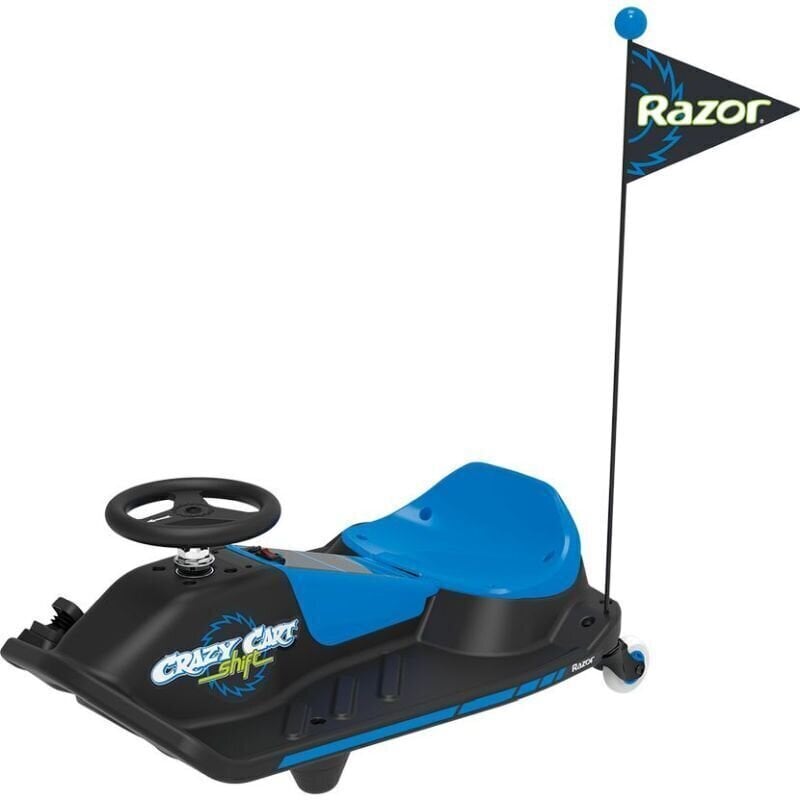 Mașină de jucării electrice Razor Crazy Cart Shift 2.0 Negru-Albastru Mașină de jucării electrice