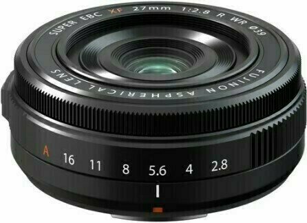 Lens for photo and video
 Fujifilm XF27mm F2,8 R WR - 1