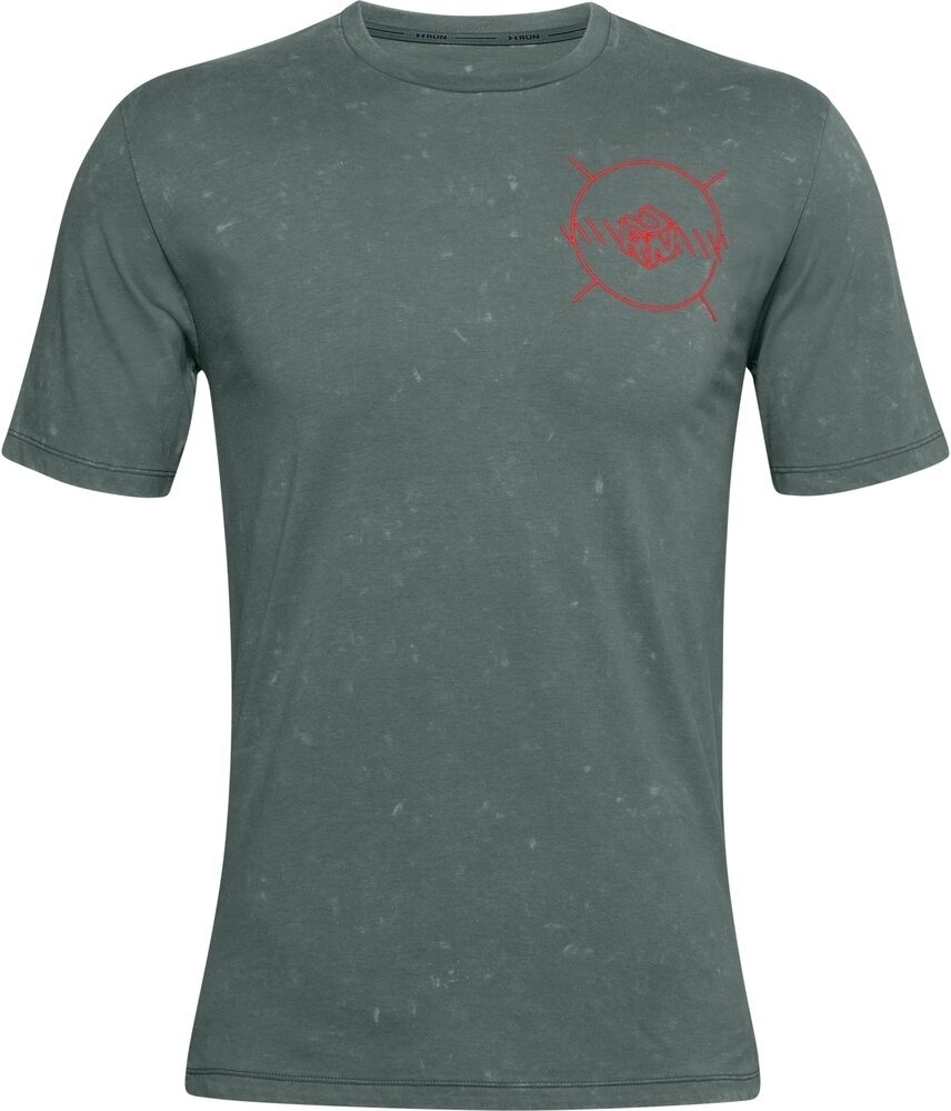 Running t-shirt with short sleeves
 Under Armour UA Run Anywhere Lichen Blue/Beta S Running t-shirt with short sleeves