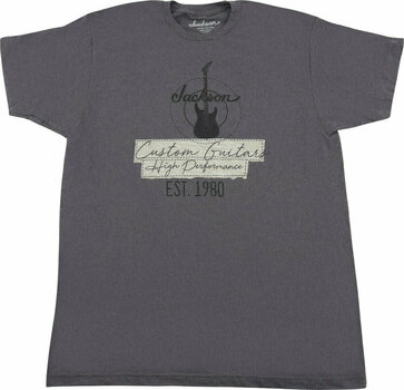 T-Shirt Jackson Custom Guitar Charcoal L T-Shirt - 1