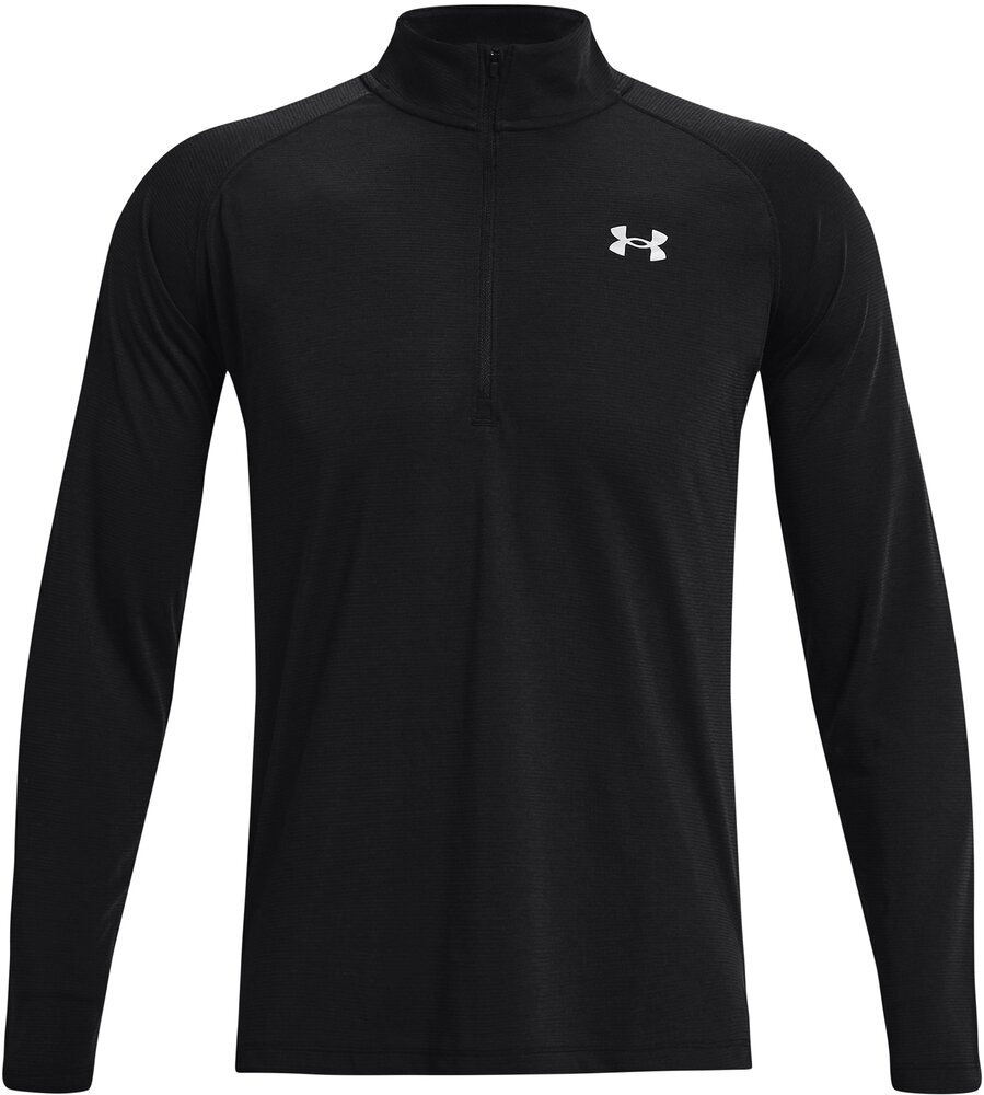 Running sweatshirt Under Armour UA Streaker Run 1/2 Zip Black-Reflective M Running sweatshirt