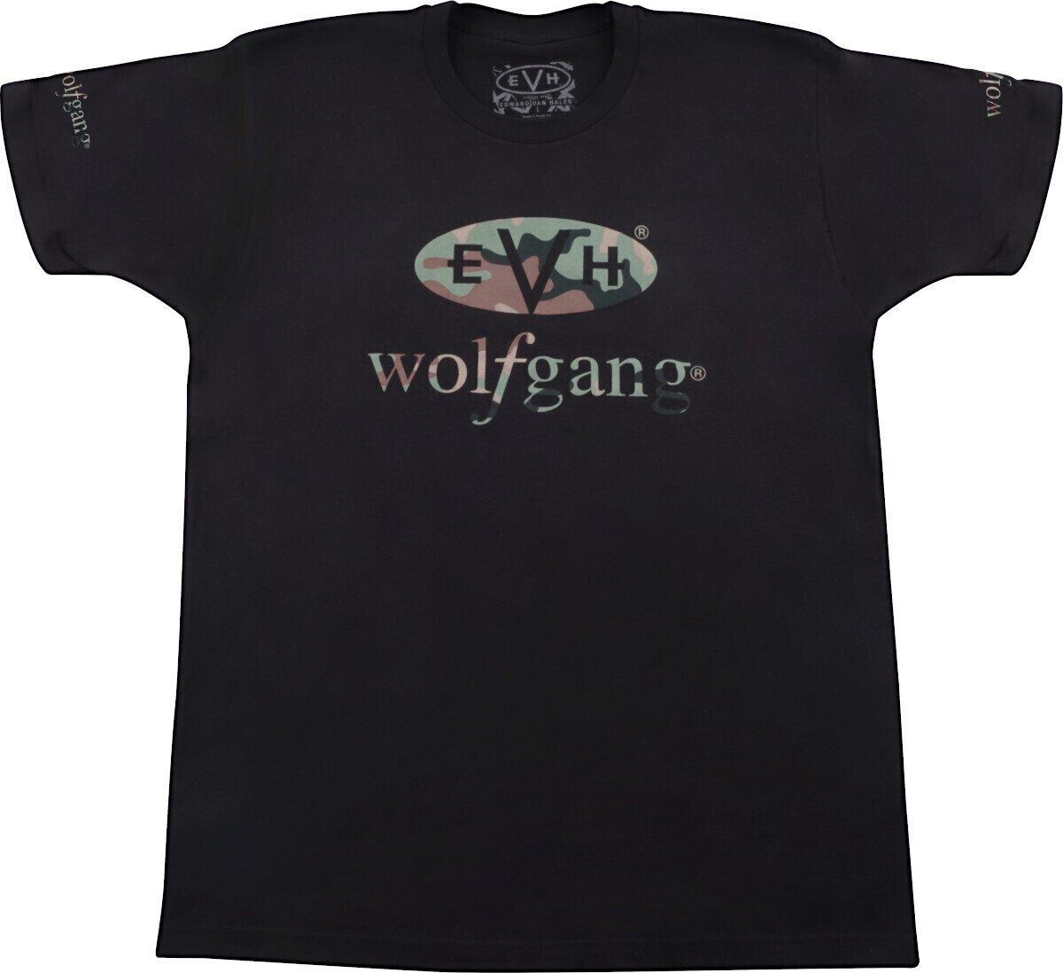 Koszulka EVH Koszulka Wolfgang Camo Unisex Black L