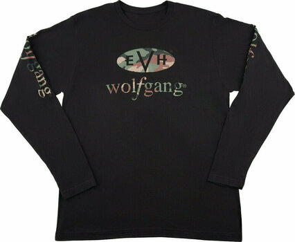 Skjorte EVH Skjorte Wolfgang Camo Black M - 1