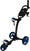 Handmatige golftrolley Axglo TriLite Black/Blue Handmatige golftrolley