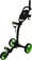 Axglo TriLite Black/Green Ръчна количка за голф