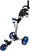 Manuálny golfový vozík Axglo TriLite Grey/Blue Manuálny golfový vozík