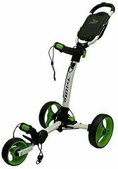 Chariot de golf manuel Axglo TriLite White/Green Chariot de golf manuel - 1