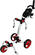 Axglo TriLite White/Red Handmatige golftrolley