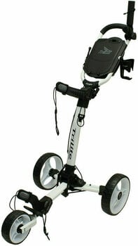 Manuální golfové vozíky Axglo TriLite White/White Manuální golfové vozíky - 1