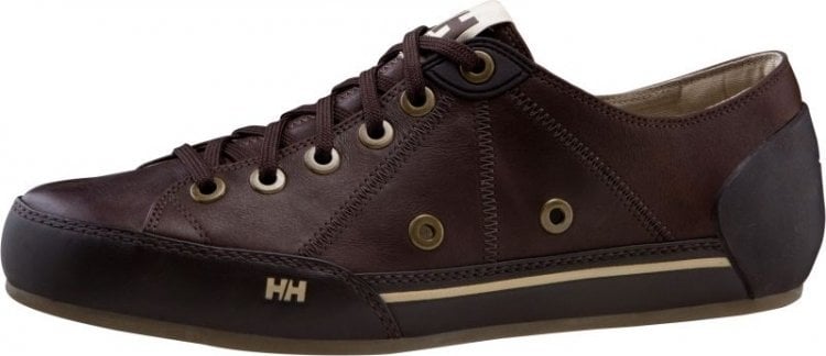 Mens Sailing Shoes Helly Hansen Latitude 90 Leather - BROWN - 40,5