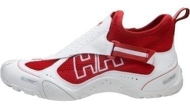 Mens Sailing Shoes Helly Hansen Shorehike 3 White/Red - 43