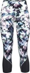 Παντελόνι για Τρέξιμο 3/4 Under Armour Fly Fast Seaglass Blue/Blackout Purple Παντελόνι για Τρέξιμο 3/4