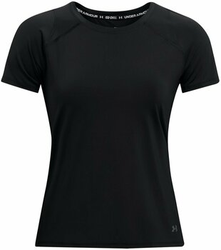 Hardloopshirt met korte mouwen Under Armour Iso-Chill Run Black/Reflective XS Hardloopshirt met korte mouwen - 1