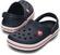 Kids Sailing Shoes Crocs Kids' Crocband Clog Navy/Red 38-39