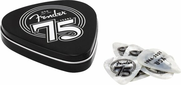 Plectrum Fender 75th Anniversary Pick Tin Plectrum - 1