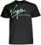 T-Shirt Virgin Records T-Shirt Green Logo Exclusive Male Black L
