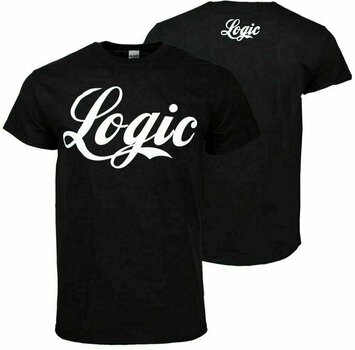 T-Shirt Logic T-Shirt Logic Logo Herren Black S - 1