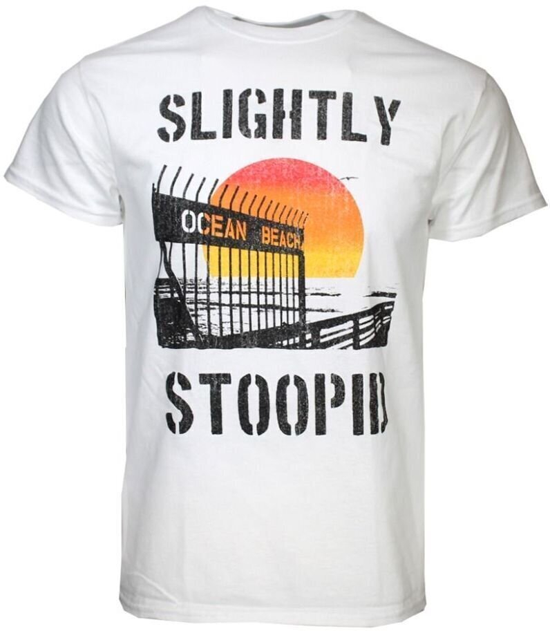 T-shirt Slightly Stoopid T-shirt Ocean Beach Gate Homme White S