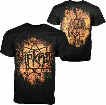 Camiseta de manga corta Slipknot Camiseta de manga corta Radio Fires Black S - 1