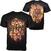 Music and Movie T-Shirts: Slipknot Camiseta de manga corta Radio Fires Black S Camiseta de manga corta Slipknot Camiseta de manga corta Radio Fires Black S