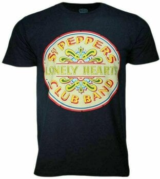 Camiseta de manga corta The Beatles Camiseta de manga corta Lonely Hearts Seal Black L - 1