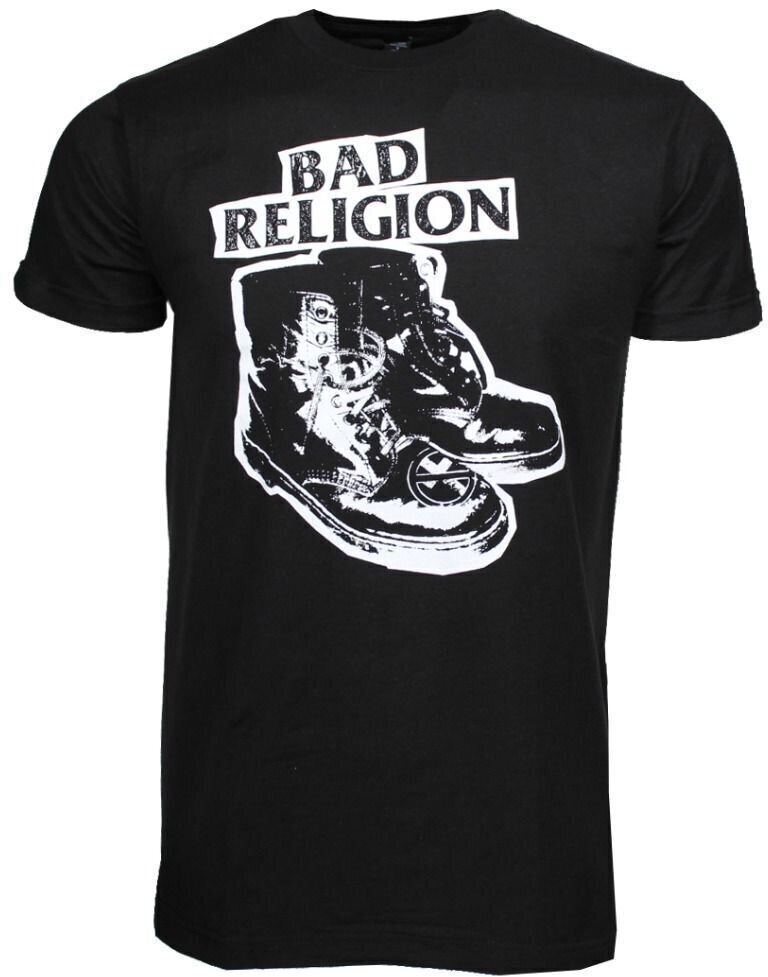 Camiseta de manga corta Bad Religion Camiseta de manga corta Up the Punx Black L
