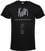 Music and Movie T-Shirts: Korn Camiseta de manga corta Loner Divider Black S Camiseta de manga corta Korn Camiseta de manga corta Loner Divider Black S