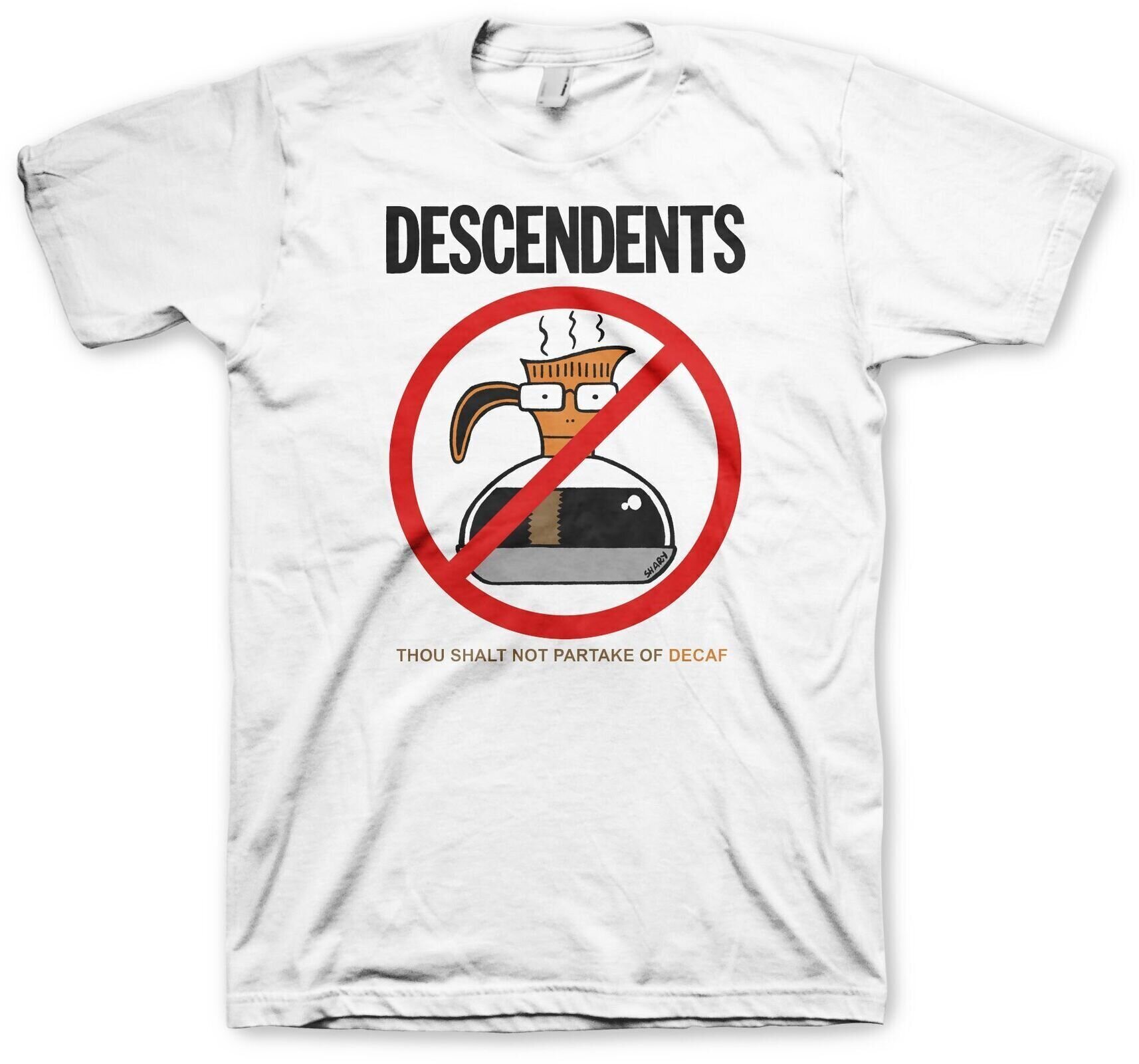 T-shirt Descendents Thou Shall Not White S T-shirt