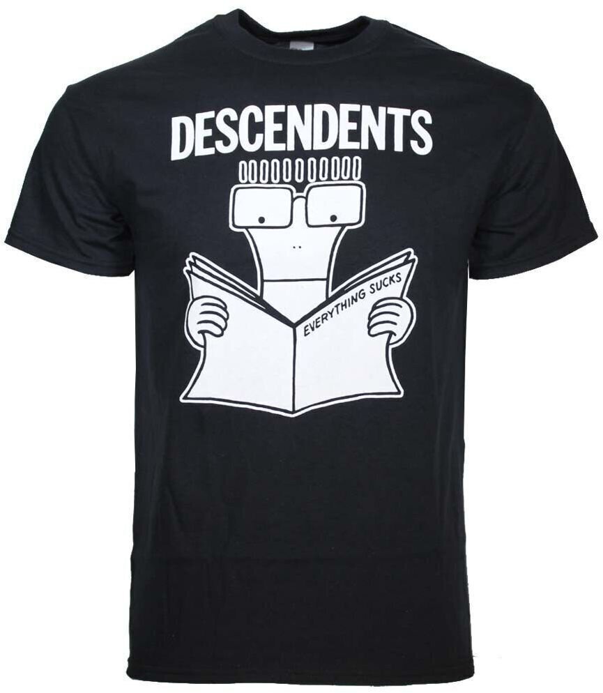 Descendents. Мерч пятерки. Футболка everything sucks. Descendents i don't want to grow up. Everything sucks надпись на одежде.