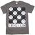 T-shirt Descendents Milo Circle Pattern Grey XL T-shirt