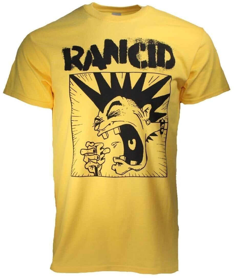 T-Shirt Rancid T-Shirt Screaming Mohawk Yellow S