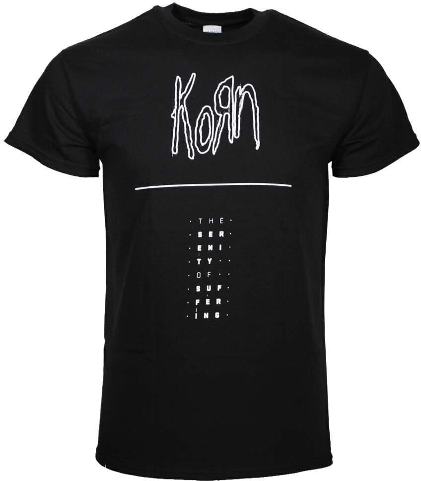 T-shirt Korn Loner Divider Black L T-shirt
