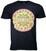 Music and Movie T-Shirts: The Beatles Camiseta de manga corta Lonely Hearts Seal Black M Camiseta de manga corta The Beatles Camiseta de manga corta Lonely Hearts Seal Black M