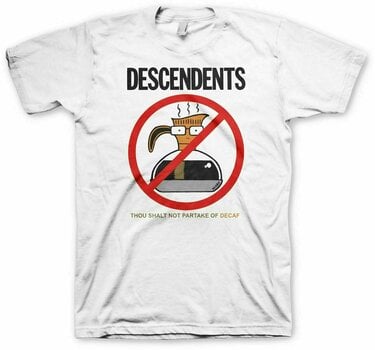 T-shirt Descendents Thou Shall Not White 2XL T-shirt - 1