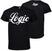 T-shirt Logic Logic Logo Black L T-shirt