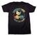 Music and Movie T-Shirts: Woodstock Camiseta de manga corta Colorful Logo Black S Camiseta de manga corta Woodstock Camiseta de manga corta Colorful Logo Black S