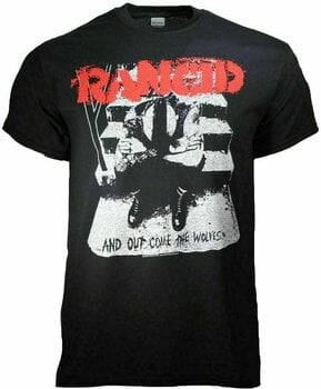 Camiseta de manga corta Rancid Camiseta de manga corta And Out Come the Wolves Black L - 1