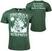 T-shirt Dropkick Murphys T-shirt Vintage Skeleton Piper Homme Green S