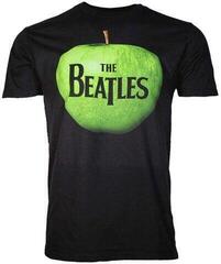Tričko The Beatles Tričko Apple Logo Black S