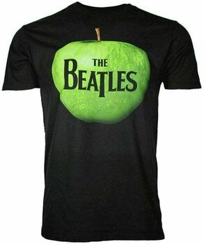 T-Shirt The Beatles T-Shirt Apple Logo Herren Black S - 1