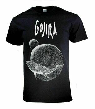 Camiseta de manga corta Gojira Camiseta de manga corta Whale Black L - 1