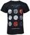 Music and Movie T-Shirts: Twenty One Pilots Camiseta de manga corta Blurryface Black L Camiseta de manga corta Twenty One Pilots Camiseta de manga corta Blurryface Black L