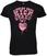 Music and Movie T-Shirts: Motley Crue Camiseta de manga corta Kickstart My Heart Juniors Black M Camiseta de manga corta Motley Crue Camiseta de manga corta Kickstart My Heart Juniors Black M