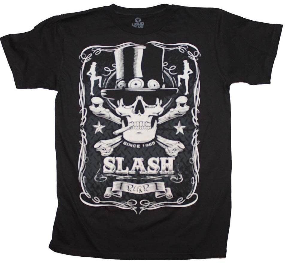 Camiseta de manga corta Slash Camiseta de manga corta Bottle of Slash Black S