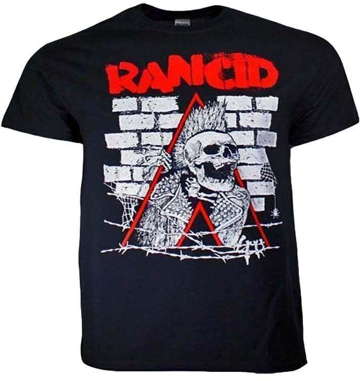 T-shirt Rancid T-shirt Crust Skele -Tim Breakout Black S
