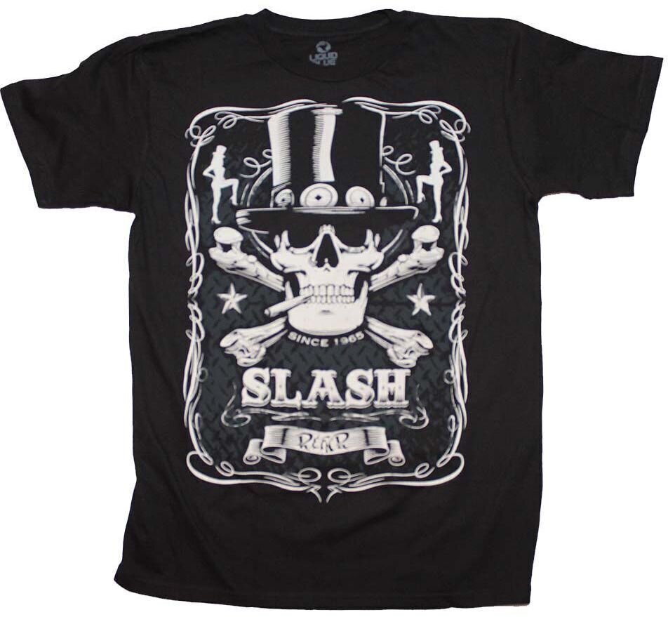 T-shirt Slash Bottle of Slash Black XL T-shirt