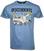 Music and Movie T-Shirts: Descendents Camiseta de manga corta Van Blue S Camiseta de manga corta Descendents Camiseta de manga corta Van Blue S