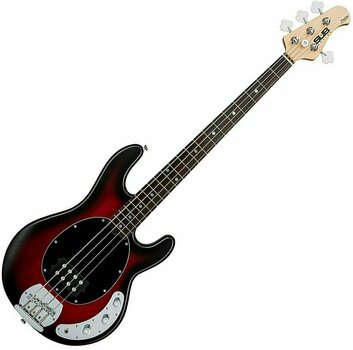 Basse électrique Sterling by MusicMan S.U.B. RAY4 Red Ruby Burst Satin - 1